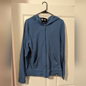American Giant - Blue - Large - full zip - sweatshirt